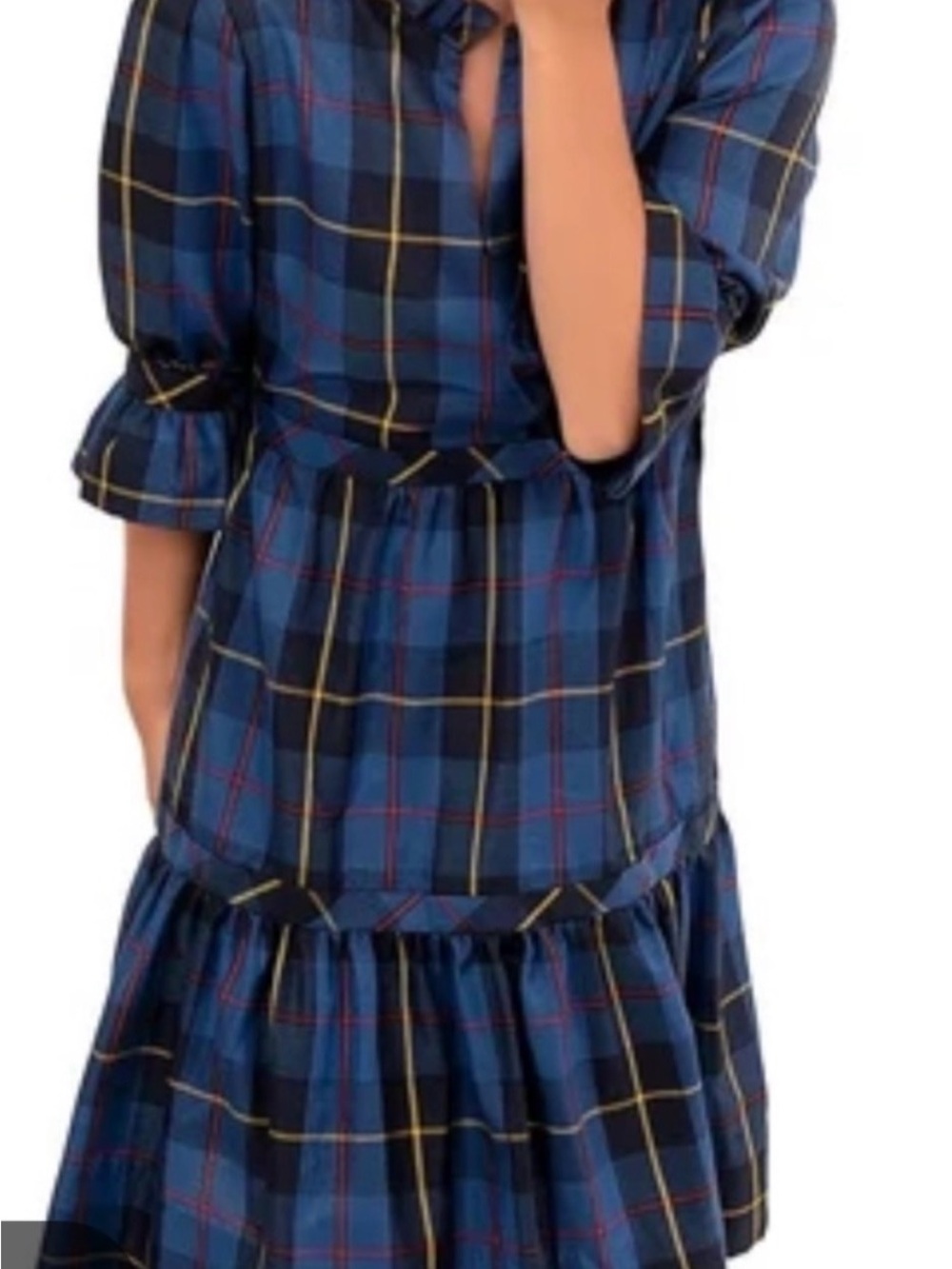 Gretchen Scott Plaid Dress Small